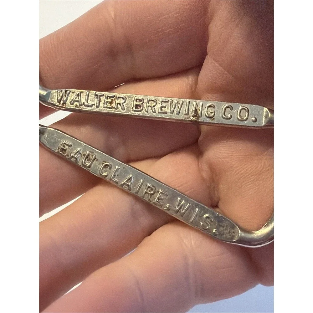 Vintage Walters Brewing Eau Claire Wi Bottle Openers Beer Breweriana
